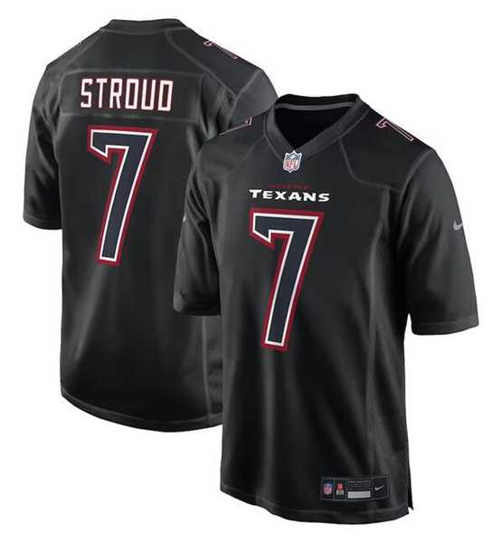Men & Women & Youth Houston Texans #7 C.J. Stroud Black Fashion Vapor Untouchable Limited Football Stitched Jersey->houston texans->NFL Jersey